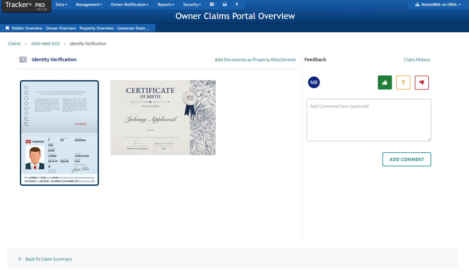 Tracker PRO identity verification review